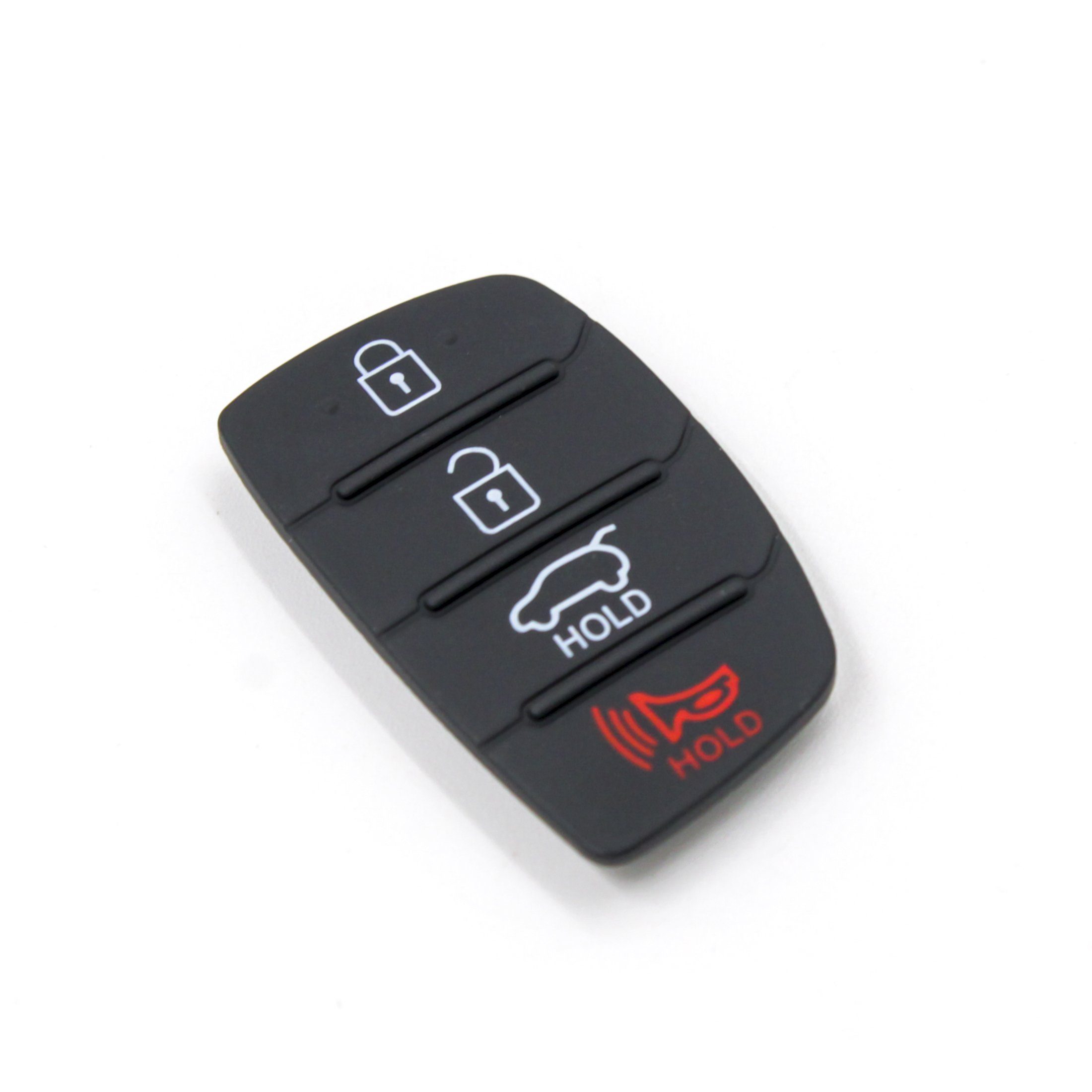 To Suit Hyundai i40 Sante Fe 4 Button Flip Key Replacement Rubber Buttons | Remote Pro